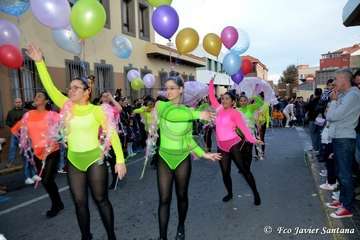 La Cabalgata Real recorre la zona comercial de Los Llanos de Telde (Foto Antonio Alí y Francisco Javier Santana)